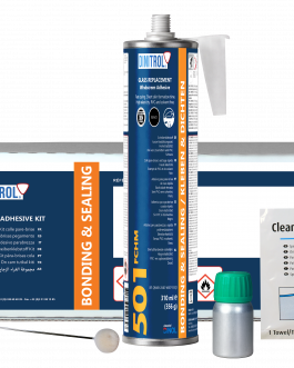 C-501 FCHM Kit colle pare-brise Ultra Rapide 1h – 1h (310ml)