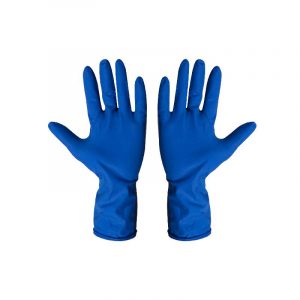 Gants jetables High Protection bleu