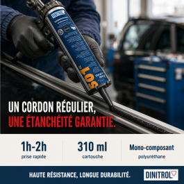D-501 FC Colle pare-brise Rapide 1h – 2h (400ml)
