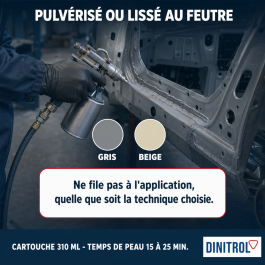 C-750 Mastic d&rsquo;étanchéité MS pulvérisable – Beige