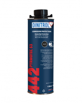 Dinitrol 442 Anti-gravillons lisse teintable – Noir