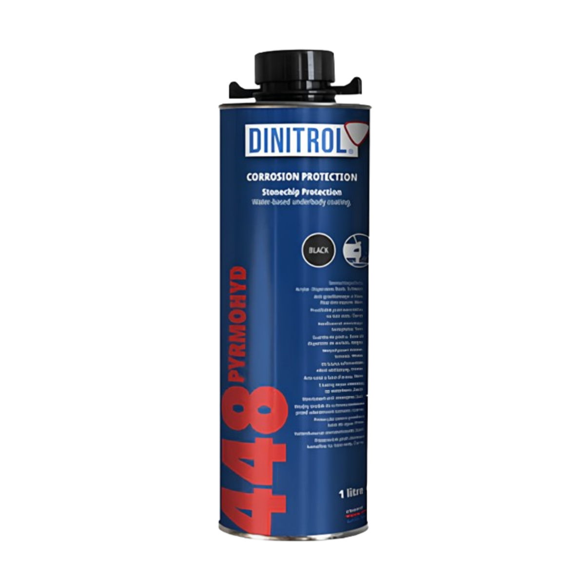 Dinitrol 448 Anti-gravillons hydro teintable – Noir 11046