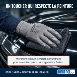 Gants microfibres