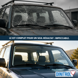 D-501 FCHM Kit colle pare-brise Ultra Rapide 1h – 1h (310ml)