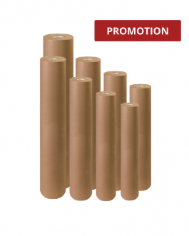 Kraft Supérieur traité 40g/m² - (rouleau de 400m) / 3 Rouleaux achetés = 1 Rouleau offert