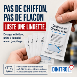 D-582 Lingettes Dégraissantes