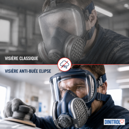 Masque Elipse Intégra P3RD (carrossier) – avec filtres