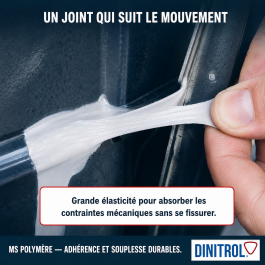 C-725 Mastic/Colle d&rsquo;étanchéité MS polymère – Blanc