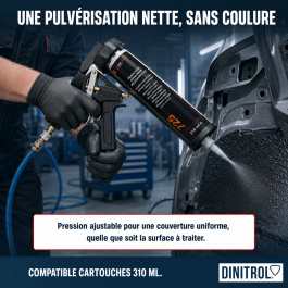 Pistolet pneumatique pour MS pulvérisable