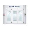 Cabine Prima-Eco POLIN gaz combustion directe
