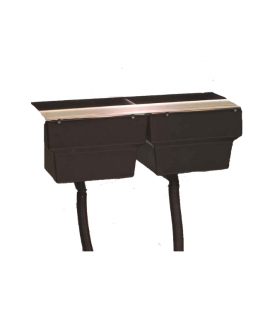 Bac à déchets (avec tuyau de vidange)