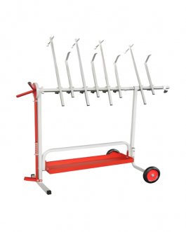 Chevalet mobile rotatif 8 bras