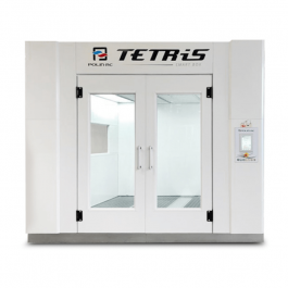 Cabine Tetris - Chauffage en combustion directe par brûleur gaz veine d'air 350.25.3,5
