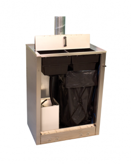 Collecteur de déchets Drester WM-90-2 – Bleu