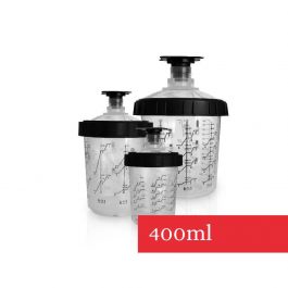 Godet rigide 400 ml – Lot de 2