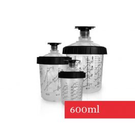 Godet rigide 600 ml – Lot de 2