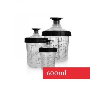 Godet rigide 600 ml - Lot de 2