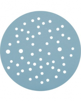 Disque abrasif - Ø 150mm - multitrous - OX Alu film bleu - P.400