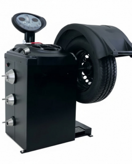 Equilibreuse digitale avec pige auto et pédale de frein