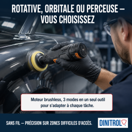 Mini polisseuse sans fil