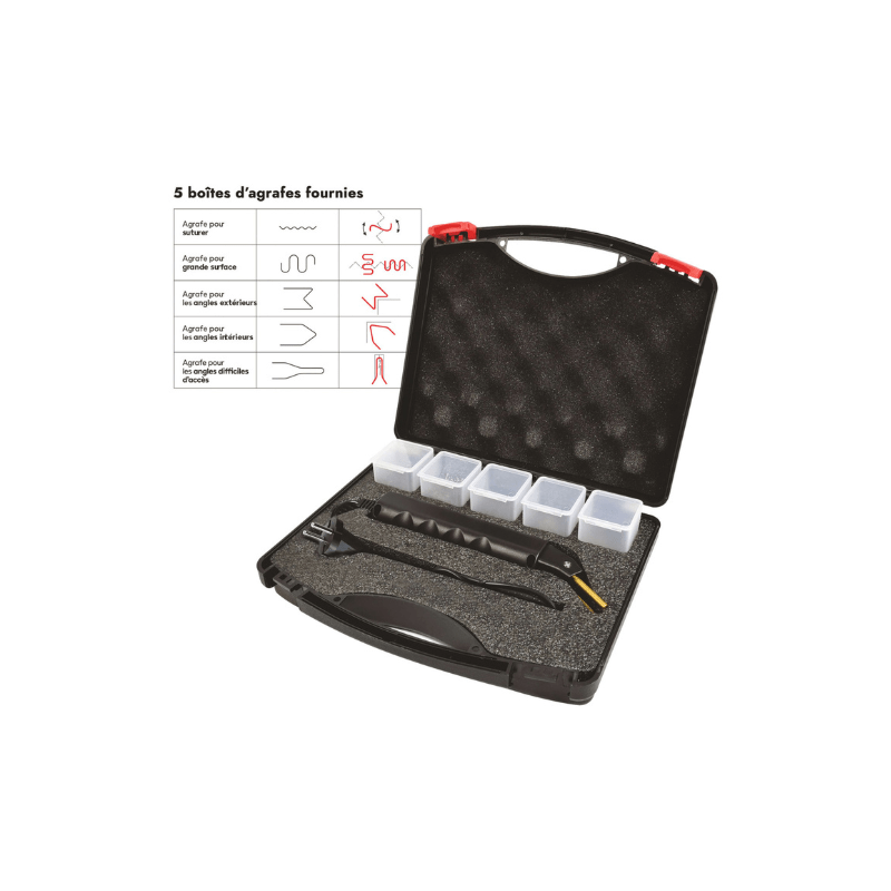 Kit réparation plastique par soudure d'agrafes – Image 2