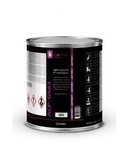 Apprêt acrylique HS 4:1″couche épaisse » – Gris