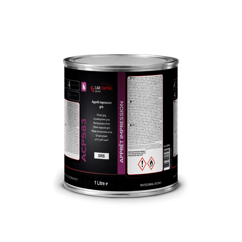 Apprêt acrylique HS 4:1"wet on wet" - Gris