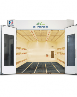 Cabine E-Force Electrique avec rampe pneumatique interieur