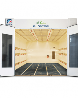 Cabine E-Force Electrique avec rampe pneumatique interieur