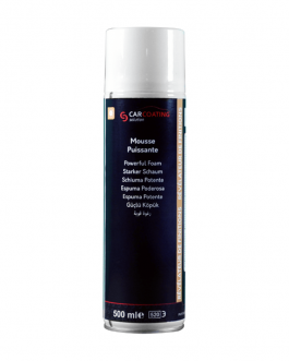 Mousse puissante, Révélateur de finition