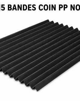 KIT 15 BANDES COIN PP NOIRES