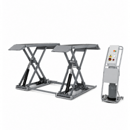 PONT ELEVATEUR HYDRAULIQUE A CISEAUX 1 M - 220 V - 3 T