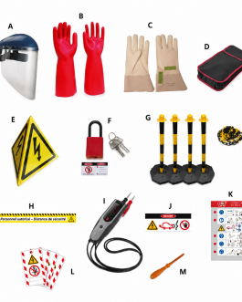 KIT DE DÉLIMITATION, BLOCAGE  ET SIGNALISATION